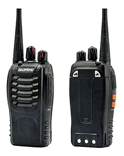 Walkie-talkie BF-888S, rádio portátil sem fio original Baofeng BF-888S portátil HAM de banda dupla em dois sentidos