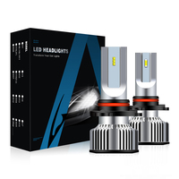 Aurora — ampoules de phares de moto LED, 1 + 1 Design, F2 9005, 15000LM, lumière pour automobile, nouvel arrivage, 6500K, 58W