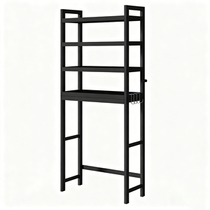 Étagère <span class=keywords><strong>de</strong></span> <span class=keywords><strong>salle</strong></span> <span class=keywords><strong>de</strong></span> <span class=keywords><strong>bain</strong></span> pour <span class=keywords><strong>machine</strong></span> à <span class=keywords><strong>laver</strong></span>, étagère <span class=keywords><strong>de</strong></span> rangement au-dessus <span class=keywords><strong>de</strong></span> la <span class=keywords><strong>machine</strong></span> à <span class=keywords><strong>laver</strong></span> et <span class=keywords><strong>de</strong></span> la sèche-linge, étagère <span class=keywords><strong>de</strong></span> rangement au-dessus <span class=keywords><strong>de</strong></span> la toilette - Product Image 1