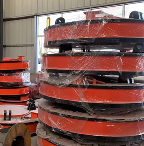 Elevador de electroimán circular para chatarra de acero Accesorios de maquinaria de construcción Mandril de elevación magnético para grúa - Product Image 4