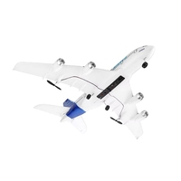 Avion RC à aile fixe WLTOYS 510 mm d'envergure 2,4 GHz 3 canaux RTF A120 Airbus A380
