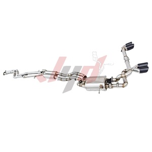 Sistema de Escape Catback JYD de Fábrica al por Mayor para <span class=keywords><strong>BMW</strong></span> <span class=keywords><strong>330i</strong></span> E46 <span class=keywords><strong>3.0</strong></span> 2000-2006 con Válvula, Sistema de Escape de Alto Rendimiento, Tubo Central Personalizado - Product Image 1