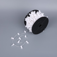 Glissière de rideau à plis ondulés, support de rideau à plis Ripple Fold, glissière en plastique pour rideau, accessoires de rideau
