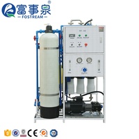 Fostream 250L 500L 1000L 2000L 3000L 5000L Osmosis Terbalik RO Sistem Filter Air Laut Garam
