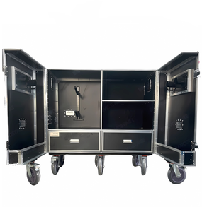 Tùy Chỉnh Di Động Di Động Tack Thân Cây Ngựa Yên Trường Hợp Chuyến Bay Cưỡi Ngựa Đôi Cửa Yên Tack Locker Trường Hợp - Product Image 1