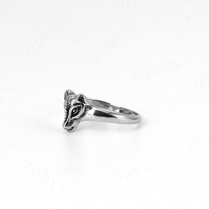 Wholesale Waterproof 316L Stainless Steel Retro Indian Chief <b>Ring</b> <b>Mens</b> Biker Jewelry - Product Image 3