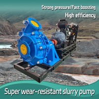 Garantía de 2 años OEM Personalizado Horizontal Ultra Alta Presión Resistente a la Abrasión de Uso Pesado para Minería de Alta Eficiencia para Mineral de Hierro