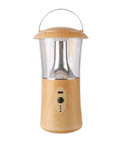 Lampe de camping portable à filament de tungstène, étanche IP65, dimmable, multifonctionnelle, rechargeable, LED, longue autonomie