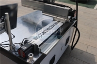 Marqueur laser à grande zone de travail entièrement protégée et fermée, graveur laser grand format pour plaques de quincaillerie et alliages d'aluminium