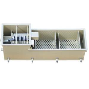 อุปกรณ์กรองน้ำบ่อปลา ระบบกรองแบบดรัม สำหรับบ่อเลี้ยงปลา สวนหย่อม และจัดสวน พร้อมปั๊มน้ำและวัสดุกรองชีวภาพ - Product Image 3