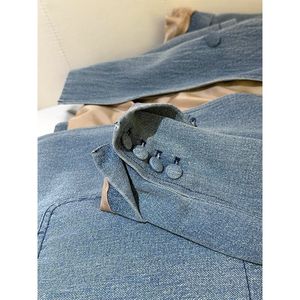 여성용 대형 캐주얼 릴렉스 슈트 더블 브레스트 가을/겨울 루즈 다용도 셔츠 아우터웨어 - Product Image 2