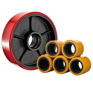 Roda <span class=keywords><strong>Forklift</strong></span> industri inti besi PU roda Manual roda <span class=keywords><strong>forklift</strong></span> hidrolik (bagian <span class=keywords><strong>forklift</strong></span> Nori) - Product Image 1