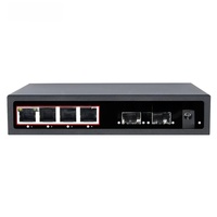 Switch PoE Gigabit de 8 Puertos, Industrial, No Administrado, Resistente al Agua, para Exteriores, 48v 1000mbps, para Cámaras CCTV Inalámbricas