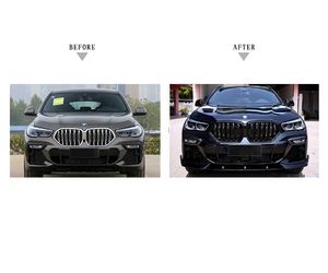 Kit Carrozzeria G06 per <span class=keywords><strong>BMW</strong></span> <span class=keywords><strong>X6</strong></span> G06 X7 G07, Aggiornamento a Black Knight, Include Labbro Anteriore, Diffusore Posteriore e Minigonne Laterali - Product Image 5