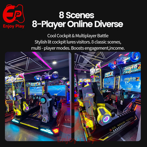 Máquina de Juego Arcade Comercial de Simulación de Tiro Somatosensorial de Metal, Operada con Monedas, con Soporte en Inglés para Centros Comerciales - Product Image 3