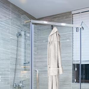 Gancio appendi asciugamani per porta doccia, organizer da bagno, appendiabiti per porta doccia, gancio per asciugamani - Product Image 5
