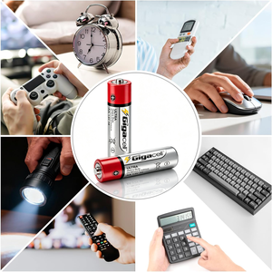 <span class=keywords><strong>Batterie</strong></span> Zinco-Carbone R6 da 1,5 <span class=keywords><strong>Volt</strong></span>, Formato AA, per Giocattoli, Confezione da 4 <span class=keywords><strong>Batterie</strong></span> Zinco-Carbone - Product Image 6