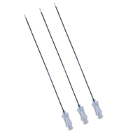 Aiguille RF jetable en acier inoxydable SYNCON avec sonde d'ablation à raccord Luer Lock pour la thérapie interventionale de la douleur vétérinaire