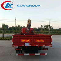 Nouvelle conception, camion de fret de 20 tonnes, 10 roues, conduite à droite ou à gauche, grue montée sur camion UNIC URV800 de 8 tonnes pour les ventes chaudes