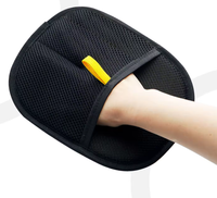 Gant lavable pour enlever les poils de chien et de chat des vêtements, des sièges de voiture, des meubles et des tissus d'ameublement, outil de toilettage