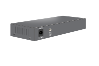 Commutateur PoE VLAN 5+2 1G avec liaison montante 2.5G, protection contre la foudre 6KV, routeur vidéo pour dortoir, maison et usage commercial