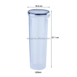 Extra large tall food storage containers high quality plastic container for food storage lock & lock round food container