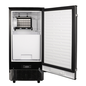 NES-36FS-8 Home Built in Single Door 110v <b>Ice</b> <b>Making</b> <b>Machine</b> Under Counter 36kg <b>Cube</b> <b>Ice</b> Maker - Product Image 3