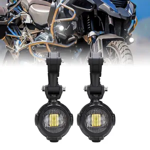 أضواء ضباب مساعدة LED للدراجات النارية, 40 واط ، لدراجة BMW R1200GS R1250GS ADV F800GS F700GS F650GS K1600 ، مصباح ضباب للدراجات النارية