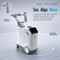 Robot de massage intelligent ZCH à tête unique avec bouton d'arrêt d'urgence, protection de sécurité multicouche et rétraction automatique pour hôtels et spas