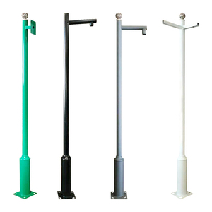 Mạ kẽm nhúng nóng 6M 8M 10m thép hình ống <span class=keywords><strong>CCTV</strong></span> cực với Màn hình máy ảnh ngoài trời đường giao thông đèn cực - Product Image 3