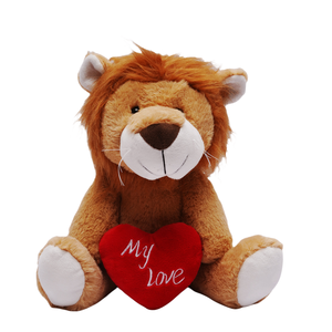 2025 caldo e realistico Zoo peluche leone peluche regalo per bambini <span class=keywords><strong>classici</strong></span> farciti animali selvatici da 6-10 pollici decorazioni per la casa transfrontaliere - Product Image 1
