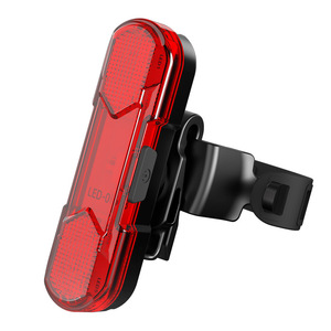 Yueli Bicycle <b>Lights</b> USB <b>Rechargeable</b> Taillights <b>LED</b> Flash Red Blue White Quick Release IPX4 Waterproof Cycling Equipment - Product Image 3