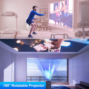 Nouveauté, projecteur de cinéma portable Magcubic Factory HY320 WiFi6, projecteur de plafond pour jeux LCD LED 1080P natif - Product Image 4