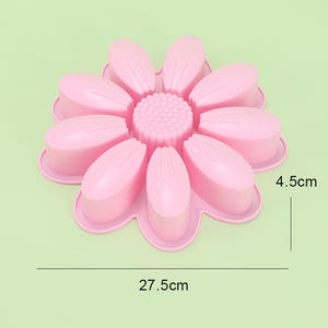 Fondente cioccolato in resina sapone per cottura artigianale argilla polimero candele decorazioni <span class=keywords><strong>pasta</strong></span> <span class=keywords><strong>di</strong></span> <span class=keywords><strong>zucchero</strong></span> in Silicone fiore stampo <span class=keywords><strong>torta</strong></span> - Product Image 3