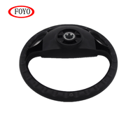 Accessoires pour bateaux de la marque Foyo, volant sport de luxe noir à 4 branches, volant en plastique pour bateau marin, yacht
