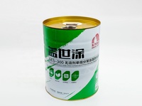 Boîte de conserve fermée à bouche de 25 litres/7 gallons avec couvercle de bec, tambour métallique, seau en acier