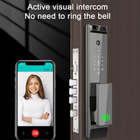 Serrure intelligente à mortaise 6085 avec application TT, serrure de porte électronique intelligente pour la maison avec clavier et télécommande, application Tuya