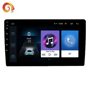 Radio con Gps para coche, reproductor multimedia Universal con pantalla táctil de 9 pulgadas, Android, sistema de Audio automático, vídeo, navegación, venta al por mayor