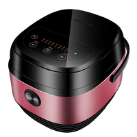 Zogifts 5L poêle en aluminium antiadhésive marmite électrique en acier inoxydable cuiseur à riz 220 V pour usage domestique