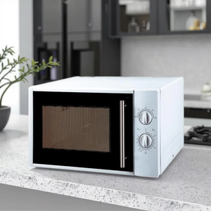 High Quality 28L 230V/50HZ Mechanical Control Stainless Steel Countertop <b>Microwave</b> Oven Child Lock 900W Power Home Use Kitchen M - Product Image 2
