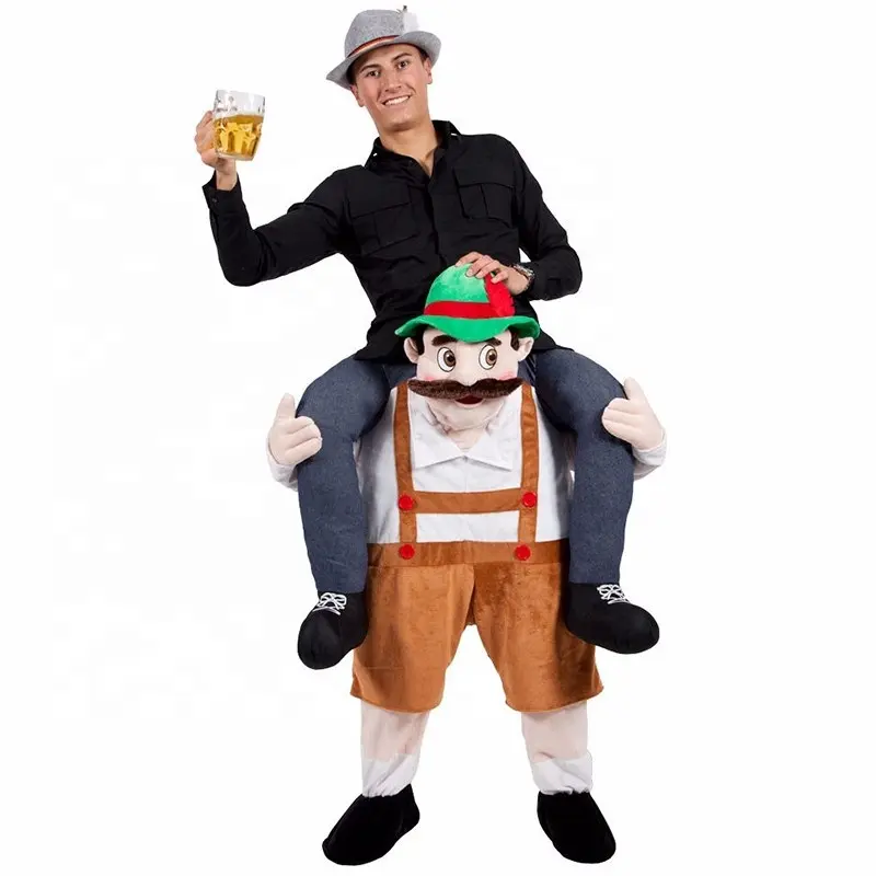 Intera vendita Bavarese della Birra Guy Costume Oktoberfest carry me costume