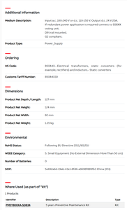 A-BB 3BSC610067R1 SD834 24V Industrial <b>Power</b> <b>Supply</b> Module for AC800M DCS & S800 I/O, 100-240V AC Input, DIN Rail, IP20 - Product Image 3