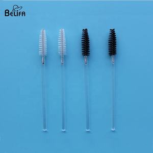 Belifa - <span class=keywords><strong>Cepillo</strong></span> <span class=keywords><strong>de</strong></span> <span class=keywords><strong>pestañas</strong></span> desechable blanco y negro con mango transparente para limpieza <span class=keywords><strong>de</strong></span> extensiones <span class=keywords><strong>de</strong></span> <span class=keywords><strong>pestañas</strong></span>, <span class=keywords><strong>cepillo</strong></span> <span class=keywords><strong>de</strong></span> máscara <span class=keywords><strong>de</strong></span> cristal - Product Image 5