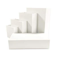 Boîte cadeau personnalisée créative en forme de livre blanc avec fermeture magnétique, élégante, décorée, pelliculage mat, grande, vide, pour thé ou cosmétiques