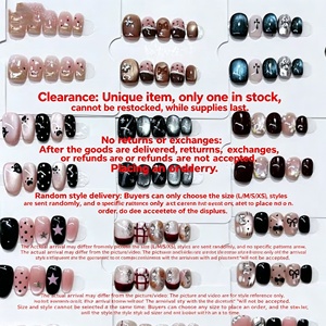 <span class=keywords><strong>Uñas</strong></span> <span class=keywords><strong>Postizas</strong></span> Qianya en Oferta, 10 Piezas <span class=keywords><strong>de</strong></span> Estilo Aleatorio, Kit <span class=keywords><strong>de</strong></span> Herramientas Gratis, <span class=keywords><strong>Uñas</strong></span> Acrílicas Hechas a Mano para Mujer, Venta al Por Mayor - Product Image 3