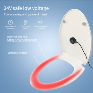 Sheerfond - Tapa de Inodoro Inteligente con Calefacción, Ahorro de Energía, Asiento de Inodoro Eléctrico con Pantalla LED, Nuevo Diseño - Product Image 5