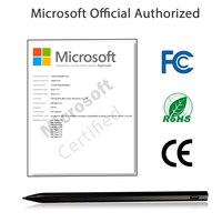 Écriture de contrôle tactile d'autorisation officielle avec stylo de tablette de Surface de sensibilité à la pression 4096 pour ordinateur portable Microsoft Go X