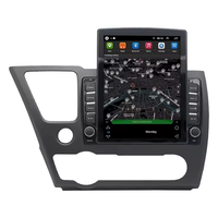 Tesla Style 9.7 pouces écran tactile vertical Android autoradio Gps pour Honda Civic 2013 2014 2015