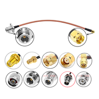 Approvisionnement d'usine N bride femelle vers N/SMA/TNC/BNC/UHF PL-259 SO-239 prise mâle connecteur Jack femelle pour câble d'extension RF RG400