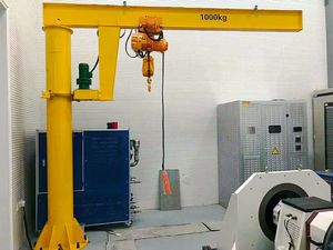 Grúa Giratoria Portátil de Columna Pequeña de 360 Grados, Capacidad de 0.5-3 Toneladas, para Taller y Construcción, 1 Año de Garantía, Componente Principal del Motor, Gran Oferta - Product Image 2